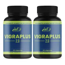 2x Vigraplus 60 Cápsulas - Envio Imediato - Fórmula Avançada