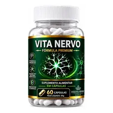 Vita Nervo 60 Cápsulas - Saúde Dos Nervos - Loja Oficial