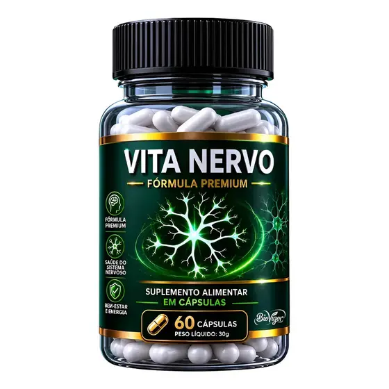 1x Vita Nervo 60 Caps Original - Única Loja Autorizada