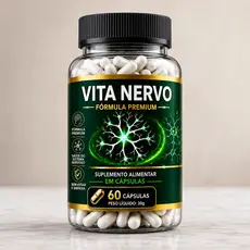 Vita Nervo 60 Cápsulas Original -  Envio Hoje Loja Oficial