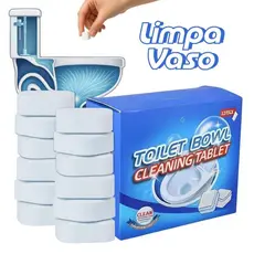 Limpa Vaso Sanitario  Limpador Tira Manchas Pastilhas Remove Encardidos
