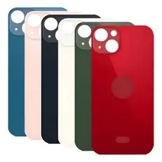 Tampa Vidro Traseira Compatível iPhone 13 Furo Maior