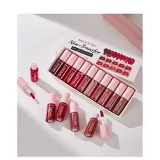 Kit de 10 Pçs Gloss Labial Meidian Non-Transfer