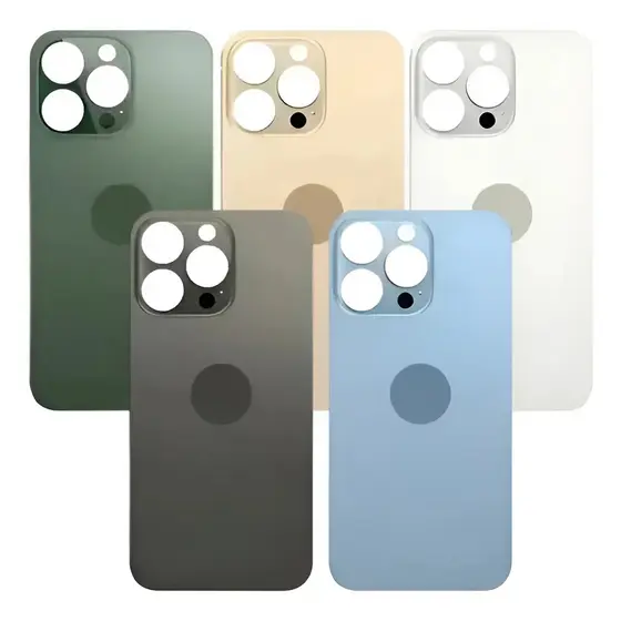 Tampa Traseira Compatível iPhone 13 Pro Furo Maior Cores