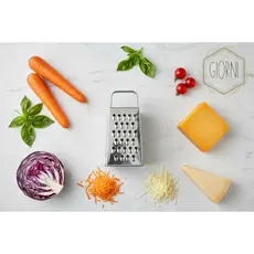 Ralador de Quatro Faces em AÇO INOX 18 cm | Casa | Cozinha | Moderno | Legumes e Frutas