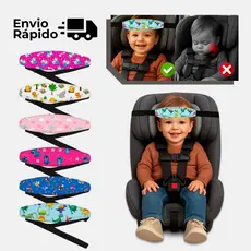 Faixa Apoio Suporte Cabeça Bebe Conforto Cadeirinha Carro