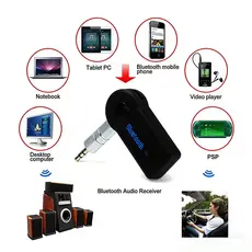 Adaptador Bluetooth P2 LE-805B Receptor Áudio USB AUX Carro Sem Fio Música Chamadas