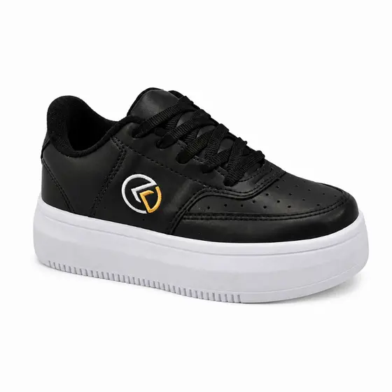 Tênis Casual Feminino Plataforma Sola Alta Flatform Moda Conforto