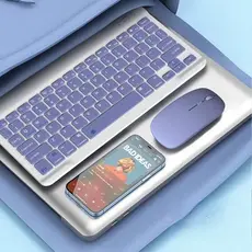 Kit Teclado E Mouse Bluetooth 5.2 Compatível Pc iPhone Android MAIS