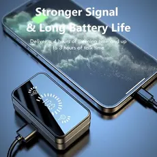 Fone De Ouvido Bluetooth TWS S20 Alto Espelho 5.2 Sem Fio Com Estéreo Binaural Touch HIFI