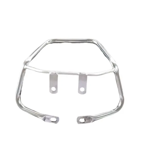 ALÇA TRASEIRA VERTICAL TITAN 150 09-13/FAN 125 150 ALTA - CROMADO / PRETO