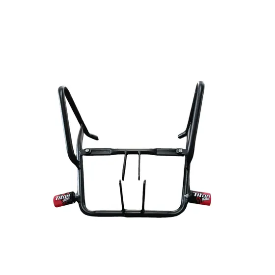 Protetor carenagem titan fan start  125 150 160 até 2026 preto com slider