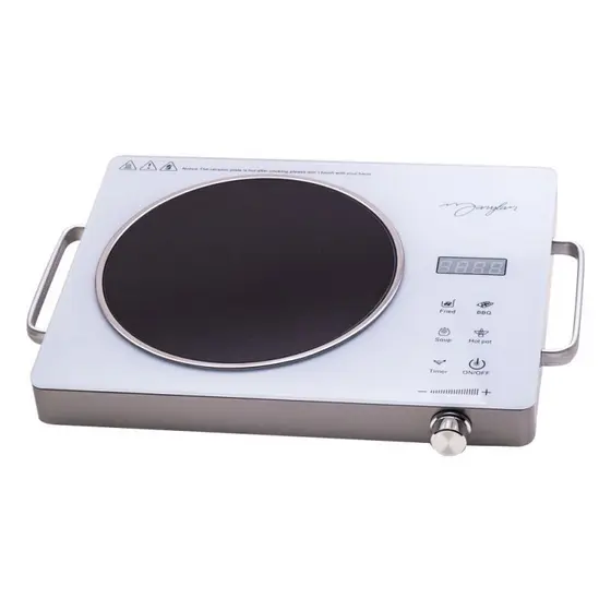 Fogareiro Elétrico Infravermelho Maryland MR-5001 | 2400W 220V | Portátil e Potente - Branco