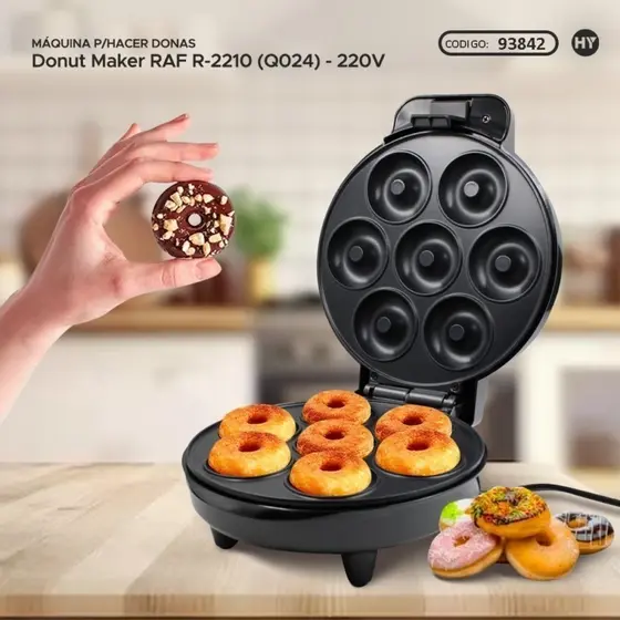 DONUT MAKER 1000W 1.5 cavid maquina de mini donut voltagem 220V
