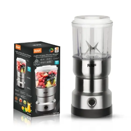 Moedor de Café Elétrico 350ml 220V Inox Triturador de Grãos, Temperos e Sementes Potente e Compacto