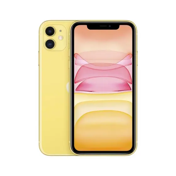 Usado: iPhone 11 128GB Amarelo Bom - bateria 70% - Trocafy - Apple