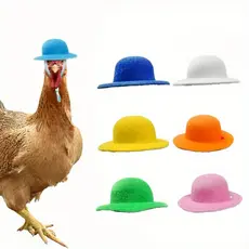 Chapéu De Frango Para Galinhas , Pequenos Animais De Estimação , Acessórios Engraçados , Cartola De Galinha