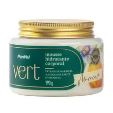 Mousse Hidratante Corporal Maracujá Panvel Vert 190g