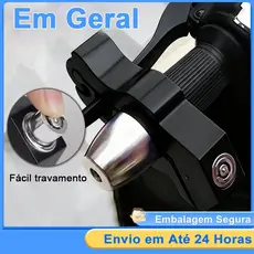 Trava Manete para Moto Universal Anti Roubo Trava Punho Freio Acelerador Segurança Resistente Para Todas Motocicletas