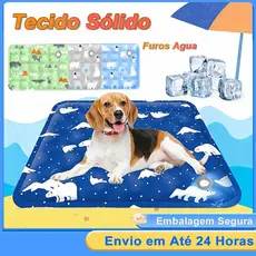 Tapete Pet Gelado Resfrescante 60*90cm para Cães e Gatos