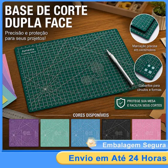 Base Corte Dupla Face A3 A2 45x30 60x45 Tapete Corte Anti-deslizante para Patchwork Artesanato DIY