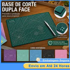 Base Corte Dupla Face A3 A2 45x30 60x45 Tapete Corte Anti-deslizante para Patchwork Artesanato DIY