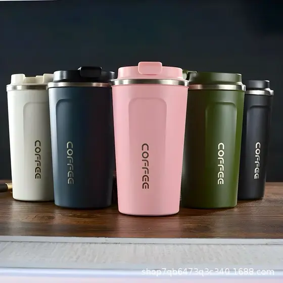Copo Térmico Vacuum Coffee & Tea Cup –380ml/500ml com Display Digital de Temperatura