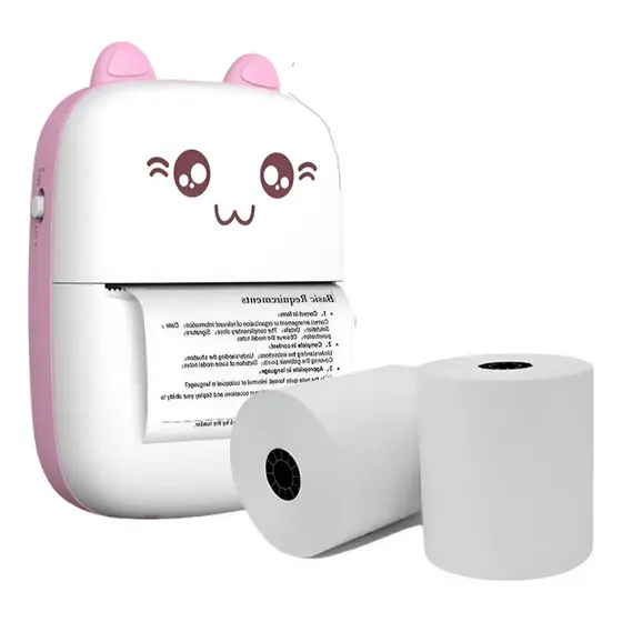 Kit 5 ou 10 Bobinas Papel Térmico 57x10m 57mm Mini Impressora Maquininha Cartão