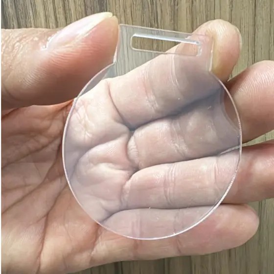 Kit com 30 Unidades - Medalhas em Acrílico Cristal 5cm x 5cm - 2mm