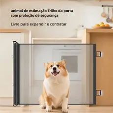 Rede de isolamento de cerca para pets! Design dobrável, cria facilmente um espaço exclusivo para pets