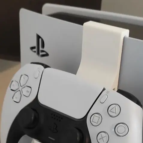 Suporte Controle PS5 Encaixe Lateral Organizador Dualsense Porta Joystick Sem Furo