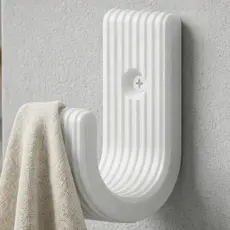 Suporte Gancho Multiuso Reforçado | Organizador Parede Cozinha Banheiro Quarto | Porta Toalha, Roupa