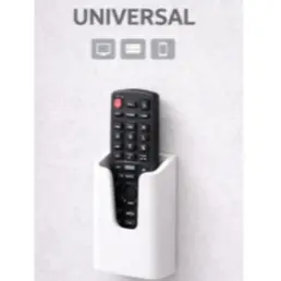 Suporte Controle Remoto de Parede 3D Universal |   Porta Controle | Organizador Sem Fácil Instalação
