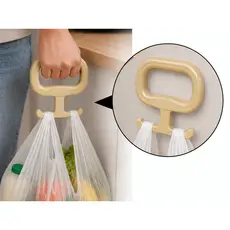 Suporte para Sacolas de Mercado | Alça Carregadora Multi Sacolas | Confortável e Resistente