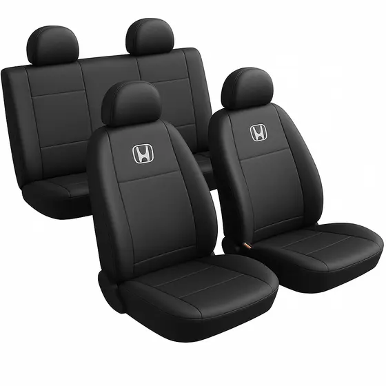 Capa Automotiva de Banco 90% Couro 10% Tecido Premium Honda - Todos os Modelos