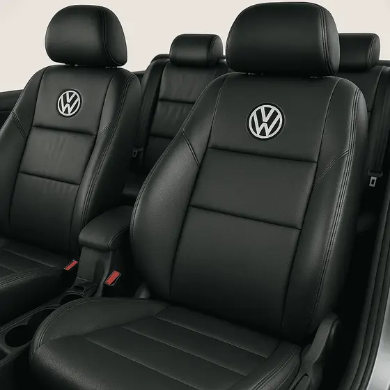 Capa Automotiva de Banco 100% Couro Courvin Premium Volkswagen - Todos os Modelos