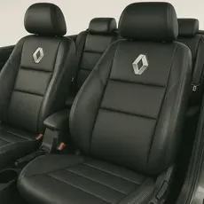Capa Automotiva de Banco 100% Couro Courvin Premium Renault - Todos os Modelos