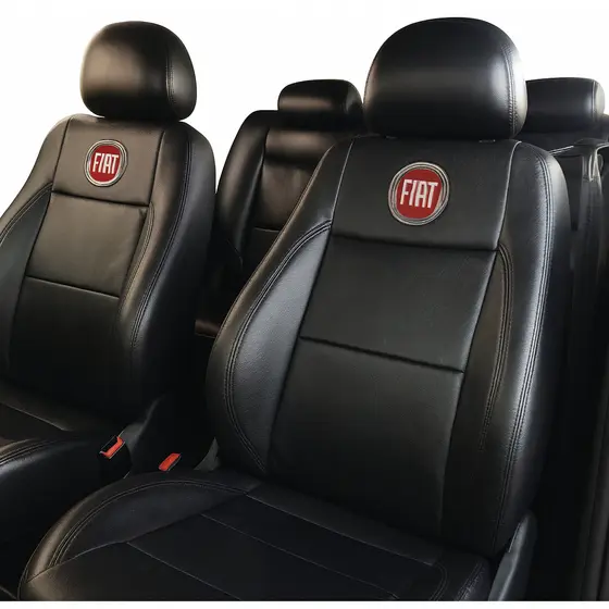 Capa de Banco Automotivo 100% Couro Sintético Fiat Todos – Conforto, Proteção e Acabamento Premium
