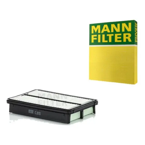 Filtro De Ar Mann p/ Sportage 2.0 2005 Até 2008 - C2631