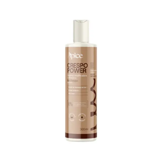 Gelatina Ativadora Crespo Power Apice 300ml Ativa os cachos Ação condicionante