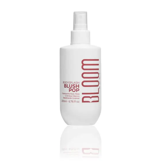 Body Splash Blush Pop Bloom Feminino 200ml Desodorante Colônia Floral Doce