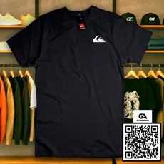 Camiseta Masculina Básica Quiksilver Canto Skate Surf Camisa T-shirt Algodão Confortável Qualidade