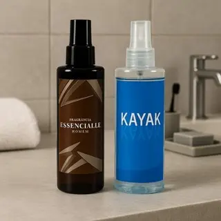 Kit Masculino – Body Spray Kayak + Body Spray Essencialle (200ml cada)