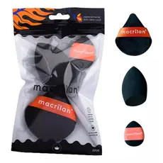 Kit com 3 Esponja para maquiagem - macrilan