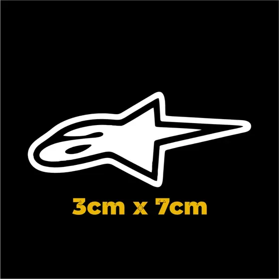 Adesivos Originais Decorativo Aemelhante Alpinestars