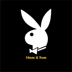 Adesivo Playboy em Vinil Recorte