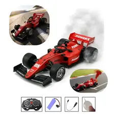 Carrinho Controle Remoto Recarregável Formula 1 Solta Fumaça Carro Premium Ferrari Guedes