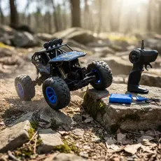 Carrinho De Controle Remoto Recarregável Grande 4x4 Buggy Crawler Monster Guedes