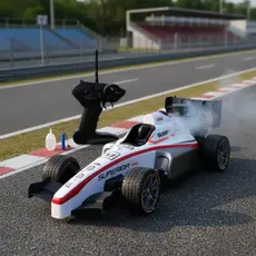 Carrinho Controle Remoto Recarregável 7 Funções Solta Fumaça Formula 1 Premium Edição Limitada Sport