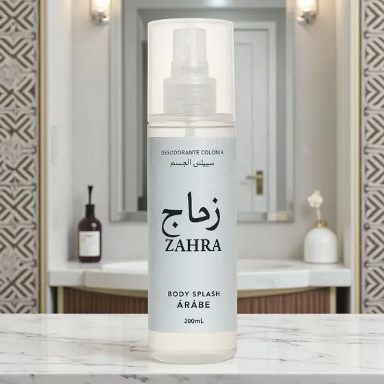 Zahra Fragrância Feminina Árabe 200ml – Alta Fixação